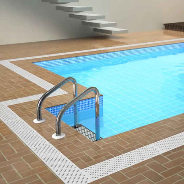 Piscina com revestimento